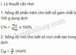 Nắm Vững Công Thức Tính Nồng Độ Dung Dịch: Từ Cơ Bản Đến Nâng Cao 2026