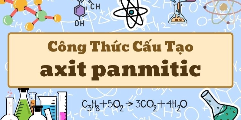 Phân tích công thức của axit panmitic và ứng dụng trong đời sống