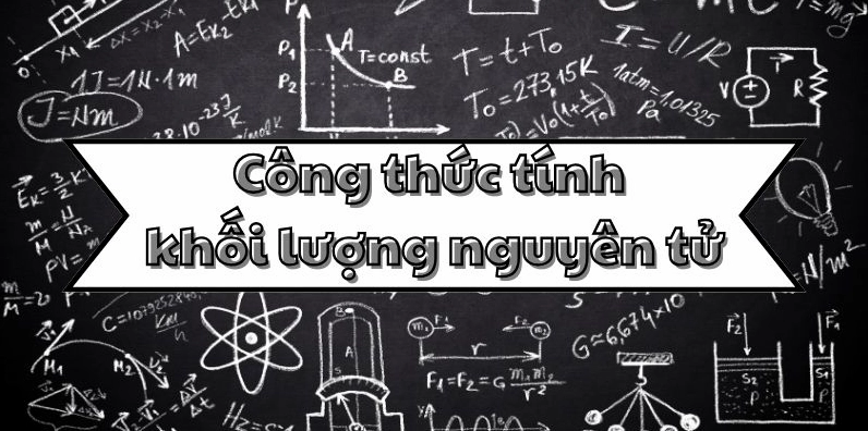 Phân tích công thức tính khối lượng nguyên tử và ứng dụng thực tế