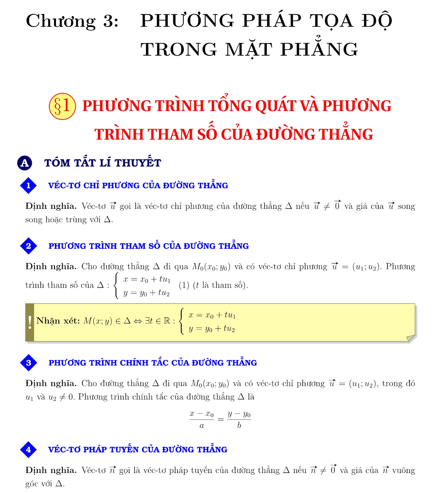 Phương Trình Đường Thẳng: Khám Phá Bí Mật Của Hình Học Phẳng