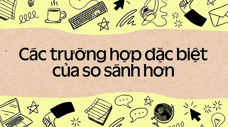 so sánh hơn trong tiếng anh