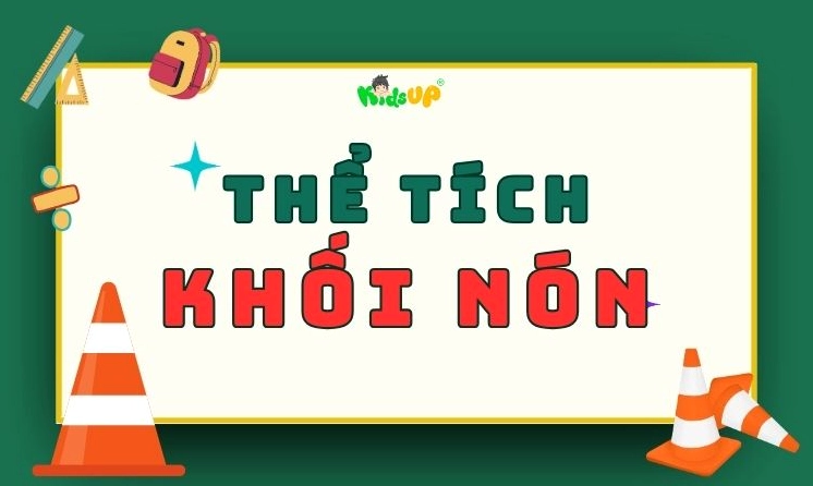thể tích khối nón