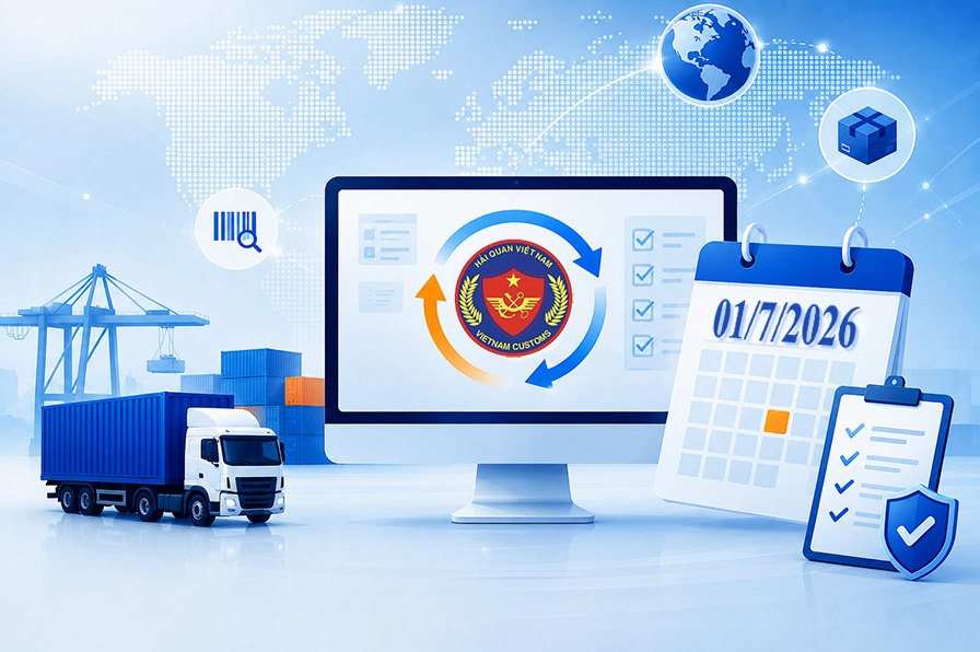 Thông báo về triển khai đồng bộ mã hải quan từ 01/7/2026