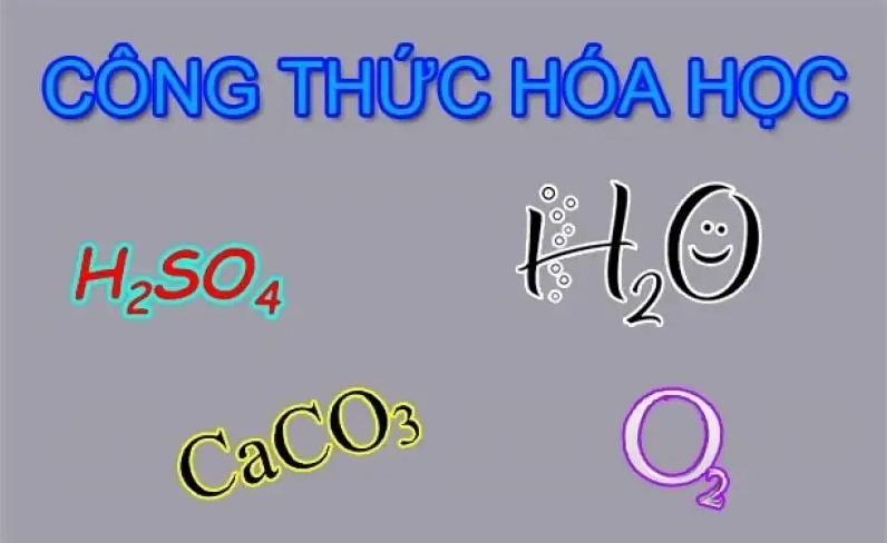 Tìm hiểu các công thức hóa học và các loại công thức