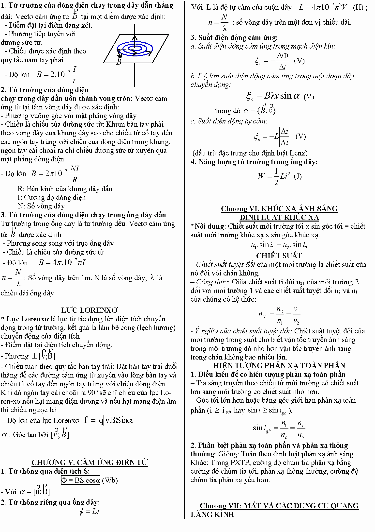 tong hop cac cong thuc vat ly 11 Page 3