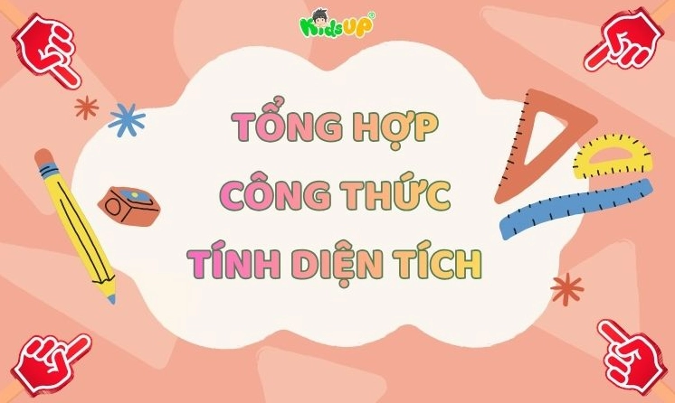 Tổng hợp công thức tính diện tích