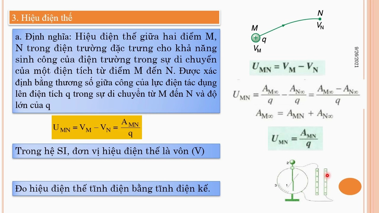 Trong Hệ SI Đơn Vị Của Hiệu Điện Thế Là Gì? Khám Phá Ngay!