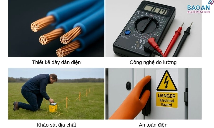 Ứng dụng thực tế của điện trở suất