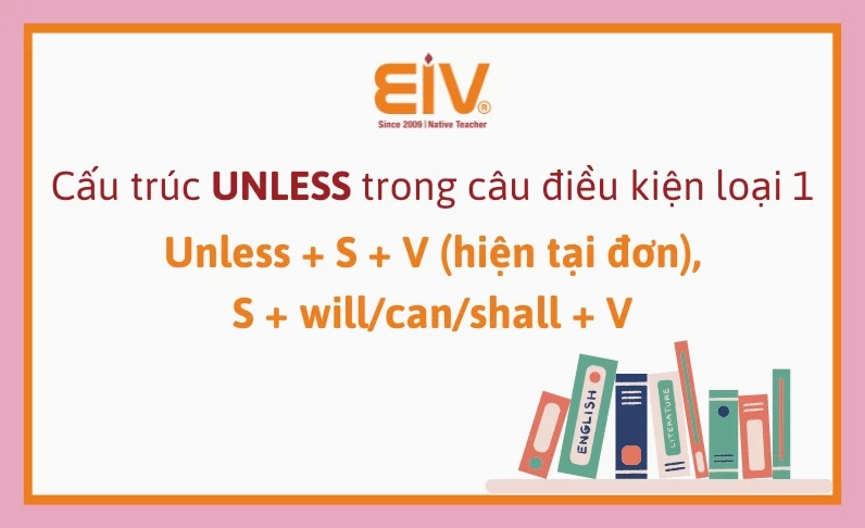 Ứng dụng Unless trong câu điều kiện loại 1