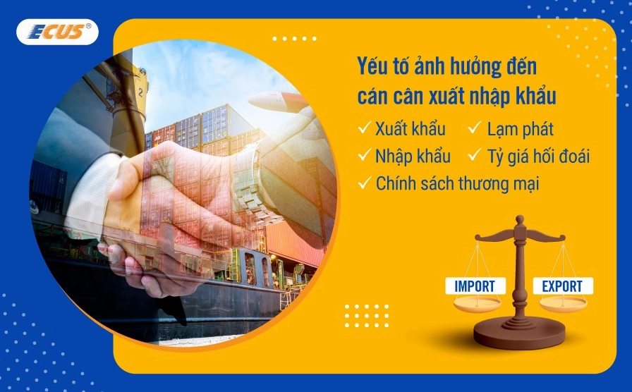 Yếu tố ảnh hưởng đến cán cân xuất nhập khẩu