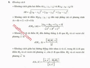 Công Thức Khoảng Cách 2 Mặt Phẳng: Cực Đơn Giản & Dễ Hiểu!