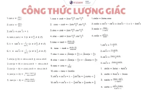 Công Thức Tỉ Số Lượng Giác: Chinh Phục Mọi Bài Toán Từ Cơ Bản Đến Nâng Cao