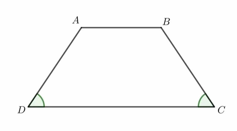Công thức tính diện tích hình thang cân