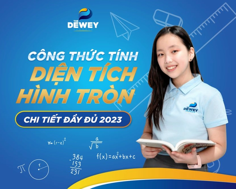 công thức tính diện tích hình tròn