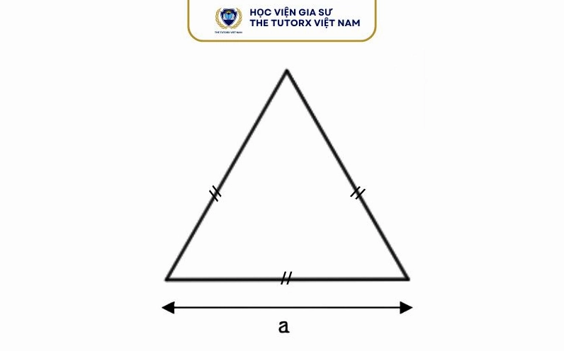 Công thức tính diện tích tam giác đều