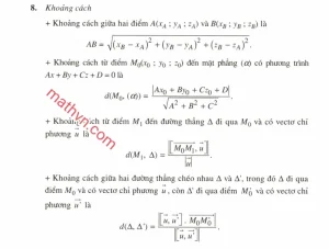 Công thức tính khoảng cách 2 điểm: Hướng dẫn chi tiết 2026