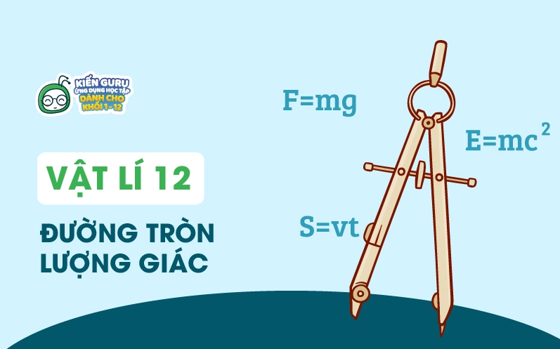 đường tròn lượng giác vật lý 12