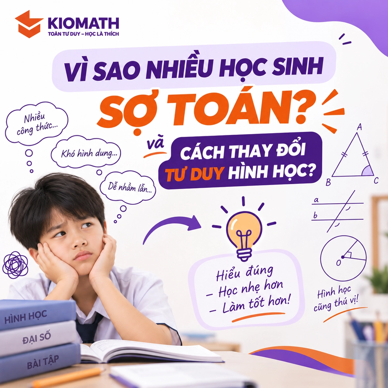 Học sinh học toán