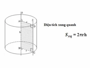 Nắm Vững Công Thức Tính Diện Tích Toàn Phần Của Hình Trụ Chi Tiết Nhất 2026