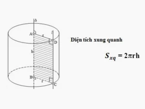Nắm Vững Công Thức Tính Diện Tích Xung Quanh Hình Trụ Chuẩn Xác 2026