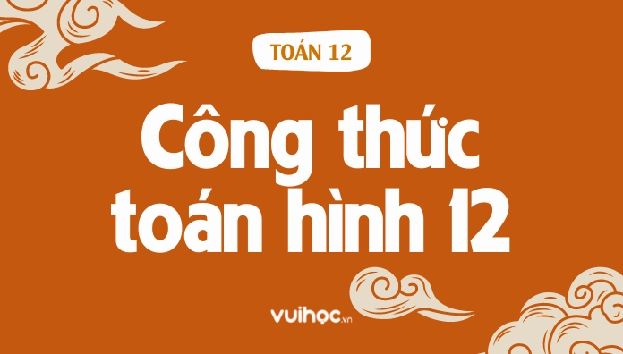 Tổng hợp các công thức toán hình học