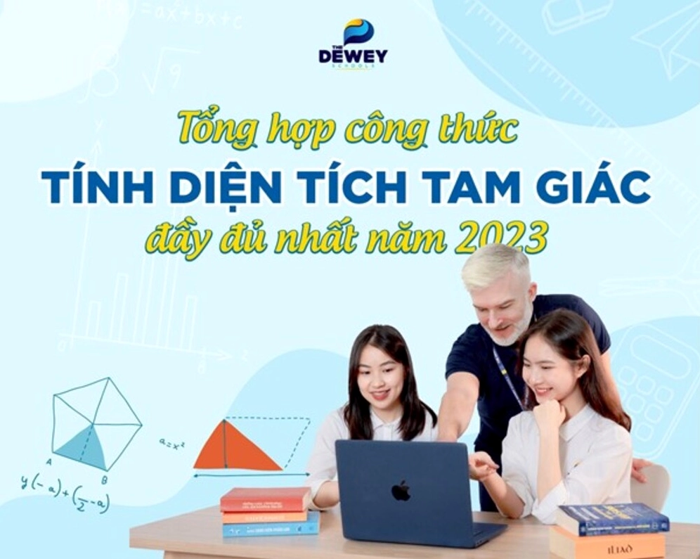 Tổng hợp công thức tính diện tích tam giác đầy đủ nhất