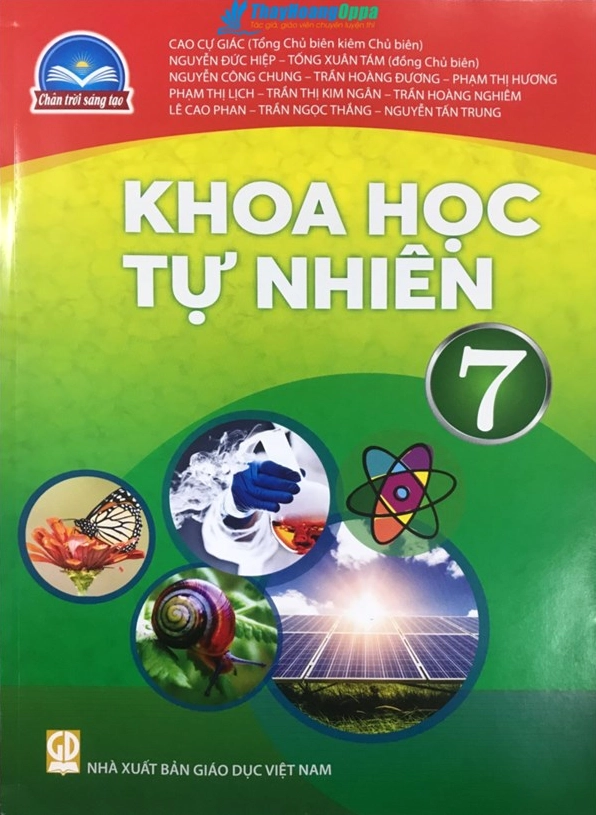 Trang bìa sách Khoa học Tự nhiên 7 - Chân trời sáng tạo