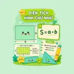 Công thức tính diện tích hình chữ nhật là gì? Hướng dẫn chi tiết & bài tập